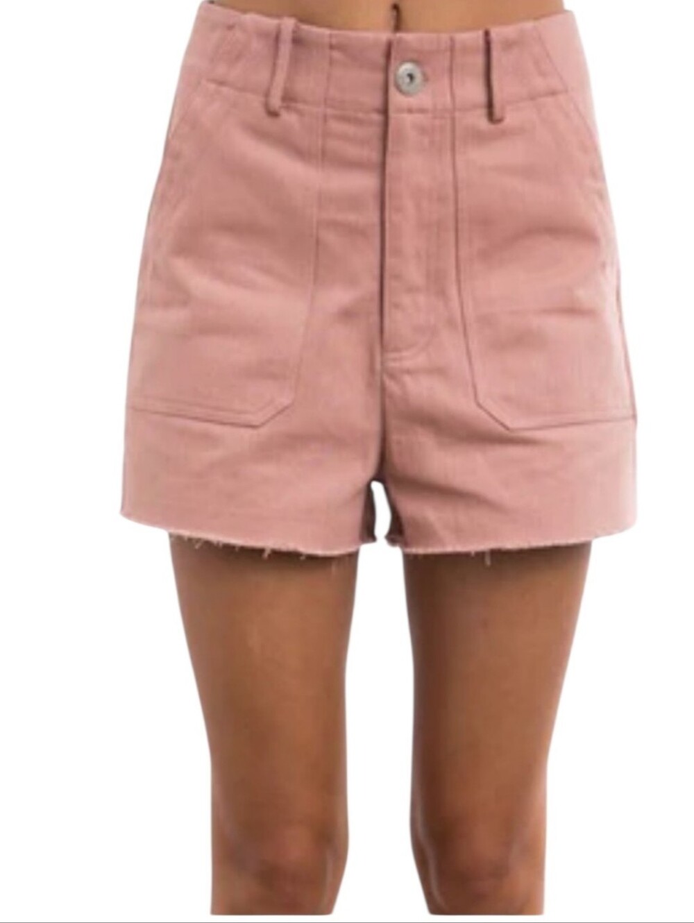 Women's Papermoon High Waist Raw Hem Shorts Sz Medium NWT